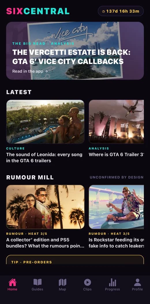 The home feed: countdown to launch, the big read and the latest verified stories